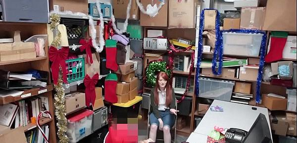  Redheaded criminal blows store manager